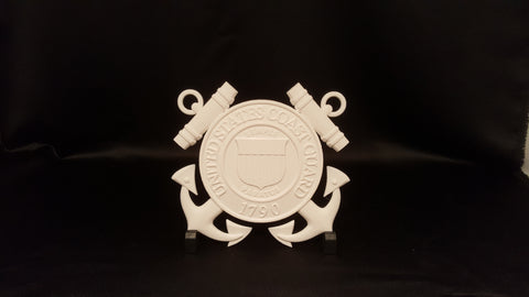 3D USCG Coast Guard Logo