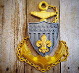 3D USCG Chief CPO Anchor New Orleans Edition