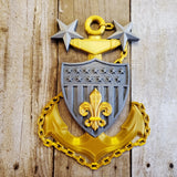 3D USCG Master Chief MCPO Anchor New Orleans Edition