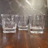 CLEARANCE USCG Glasses (Set of 3) - 2nd quality