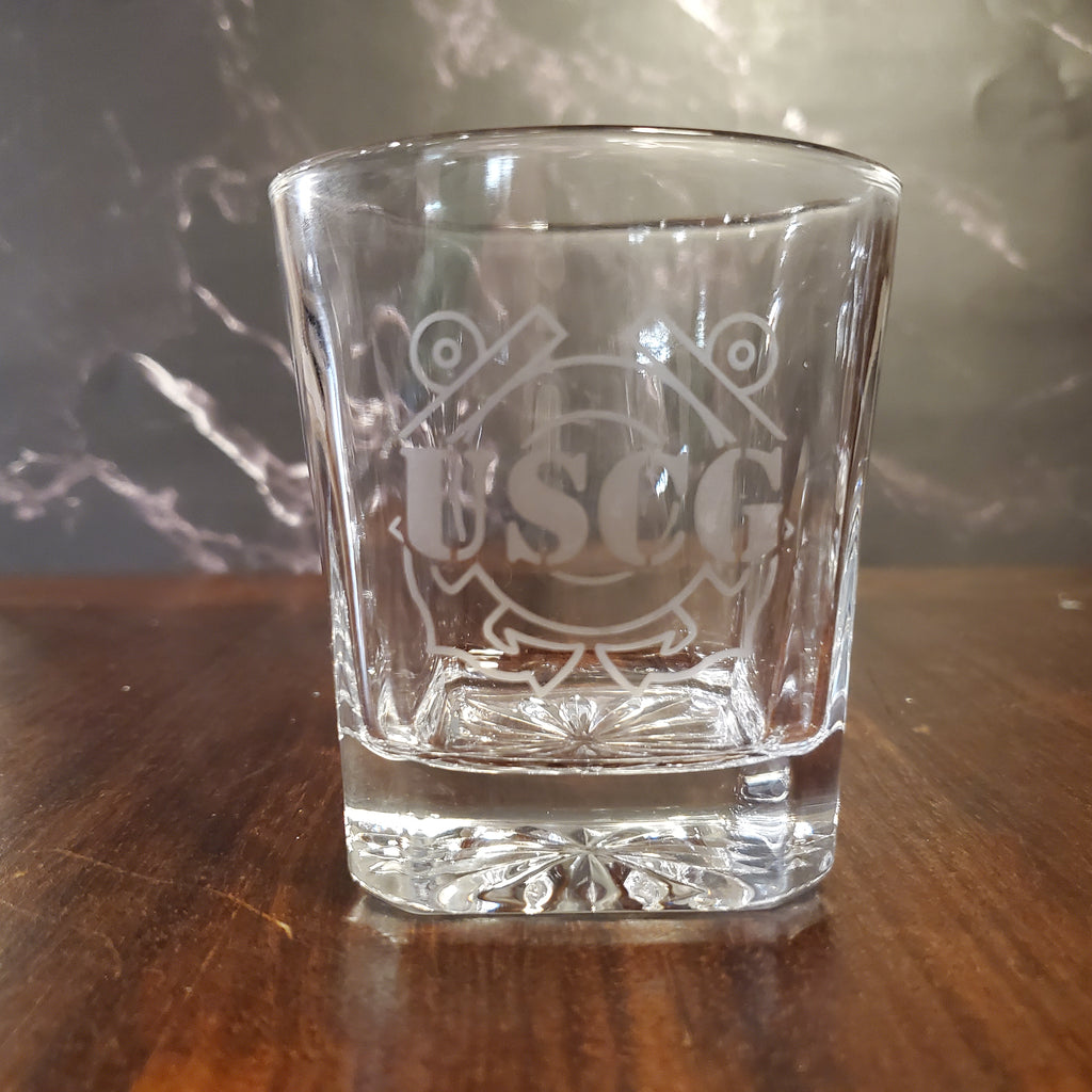 CLEARANCE USCG Glasses (Set of 3) - 2nd quality
