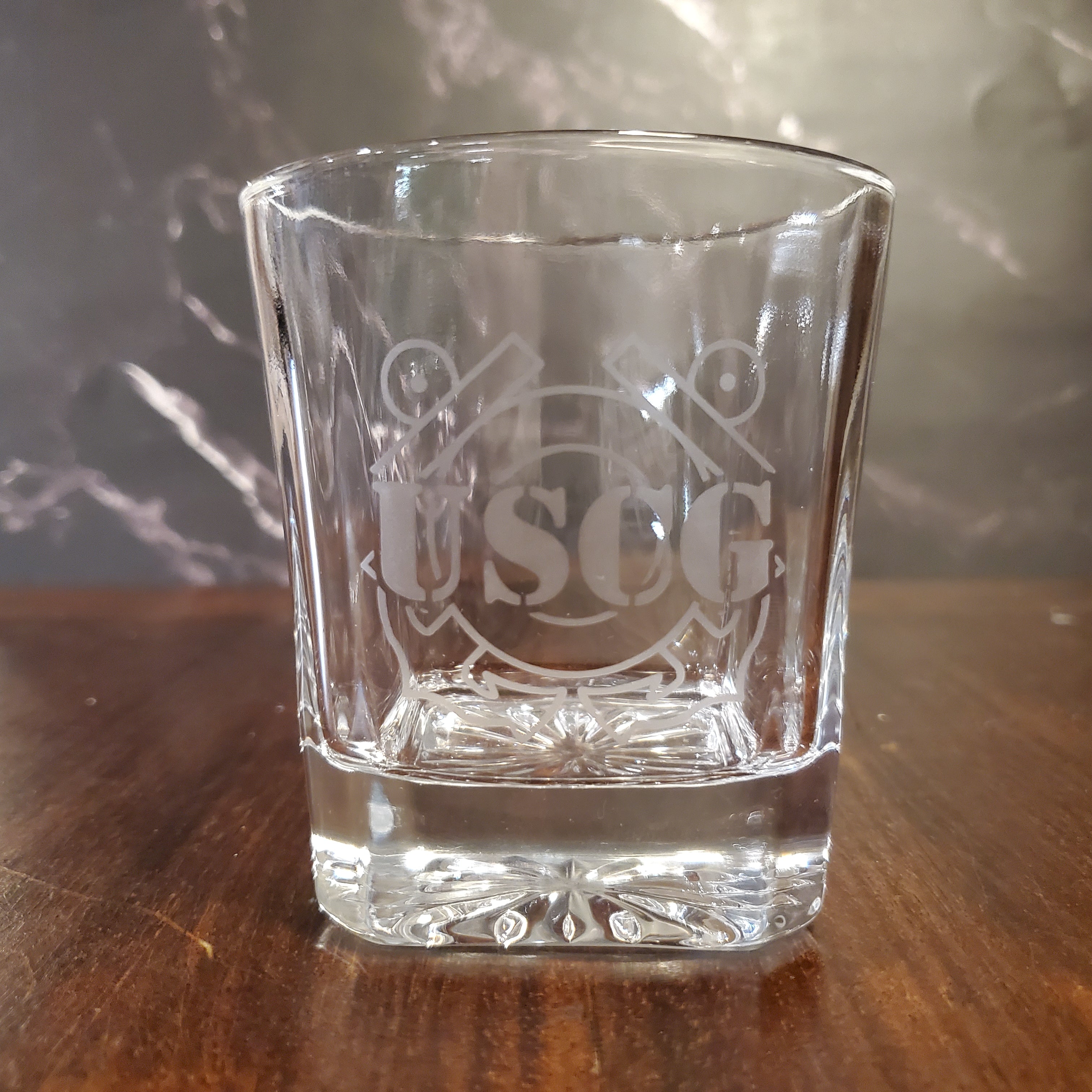CLEARANCE USCG Glasses (Set of 3) - 2nd quality