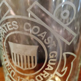 CLEARANCE USCG Pint Glass - 2nd quality