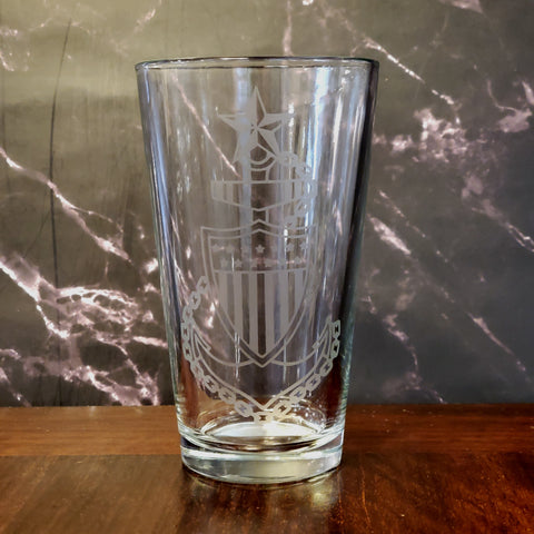 CLEARANCE SCPO Pint Glass - 2nd quality