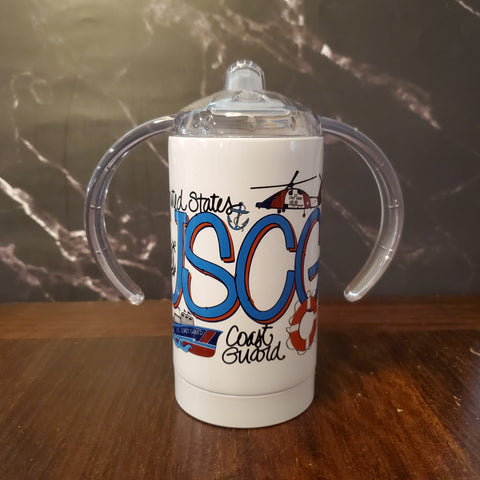 CLEARANCE White Toddler Sippy Cup - 1st quality