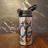 CLEARANCE SS Toddler Flip Top Straw Cup - 1st quality