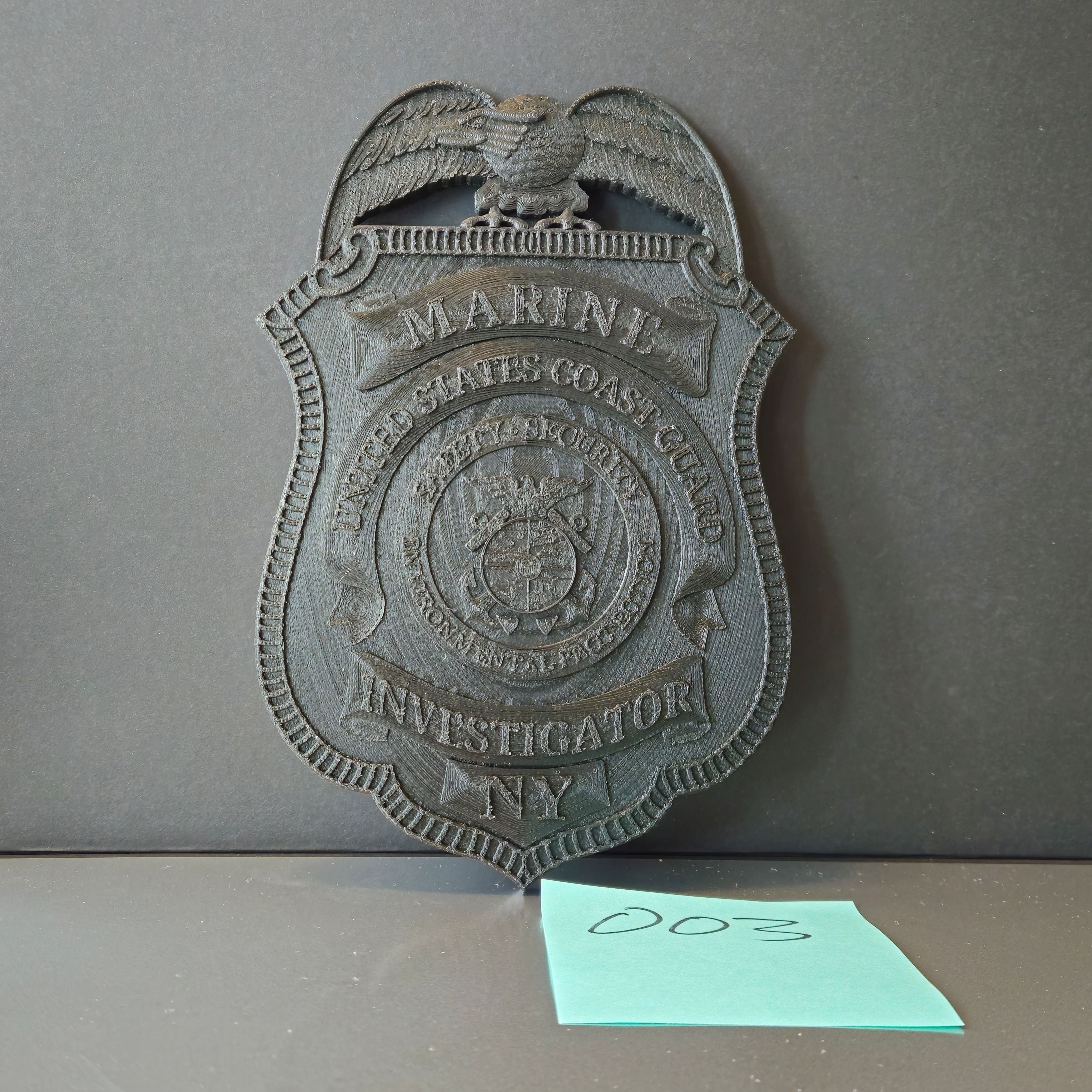 CLEARANCE 003 Marine Investigator NY