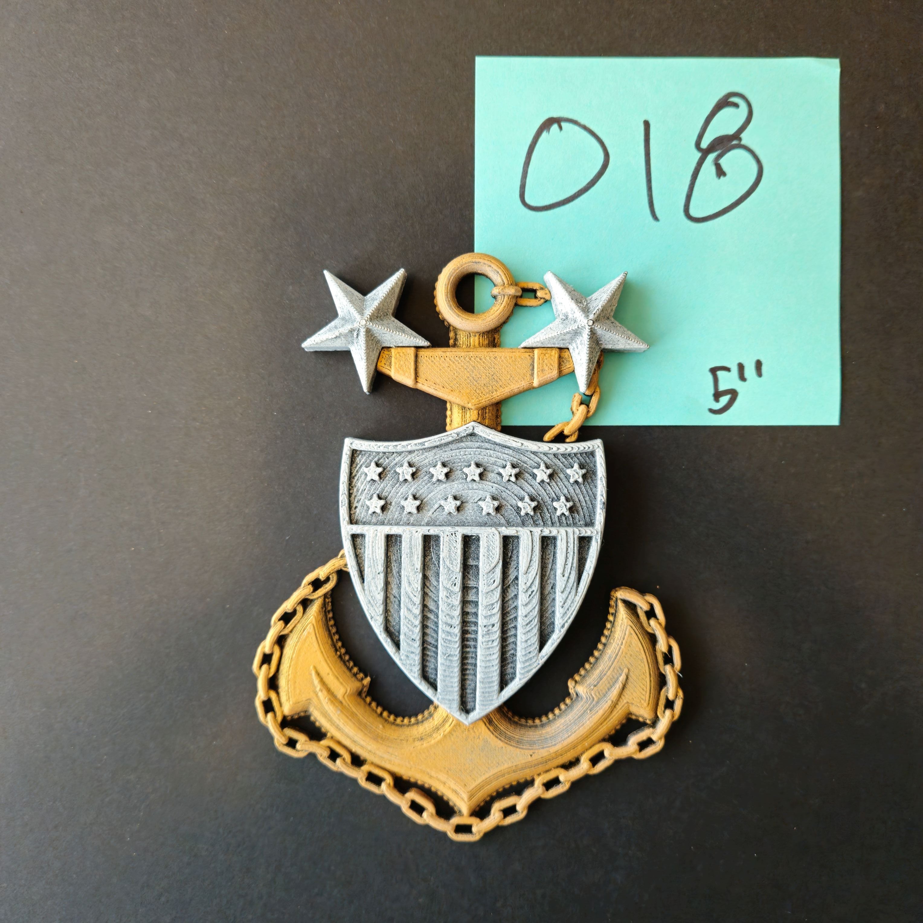 CLEARANCE 018 Master Chief MCPO Anchor