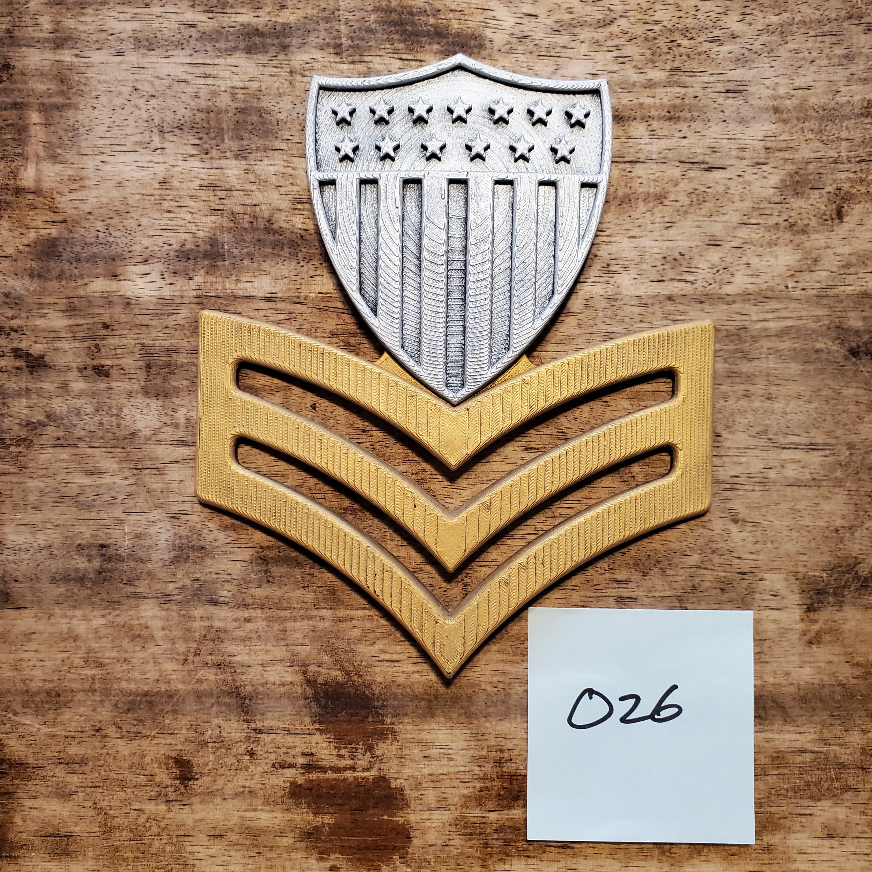 CLEARANCE 026 First Class Petty Officer Device 8"