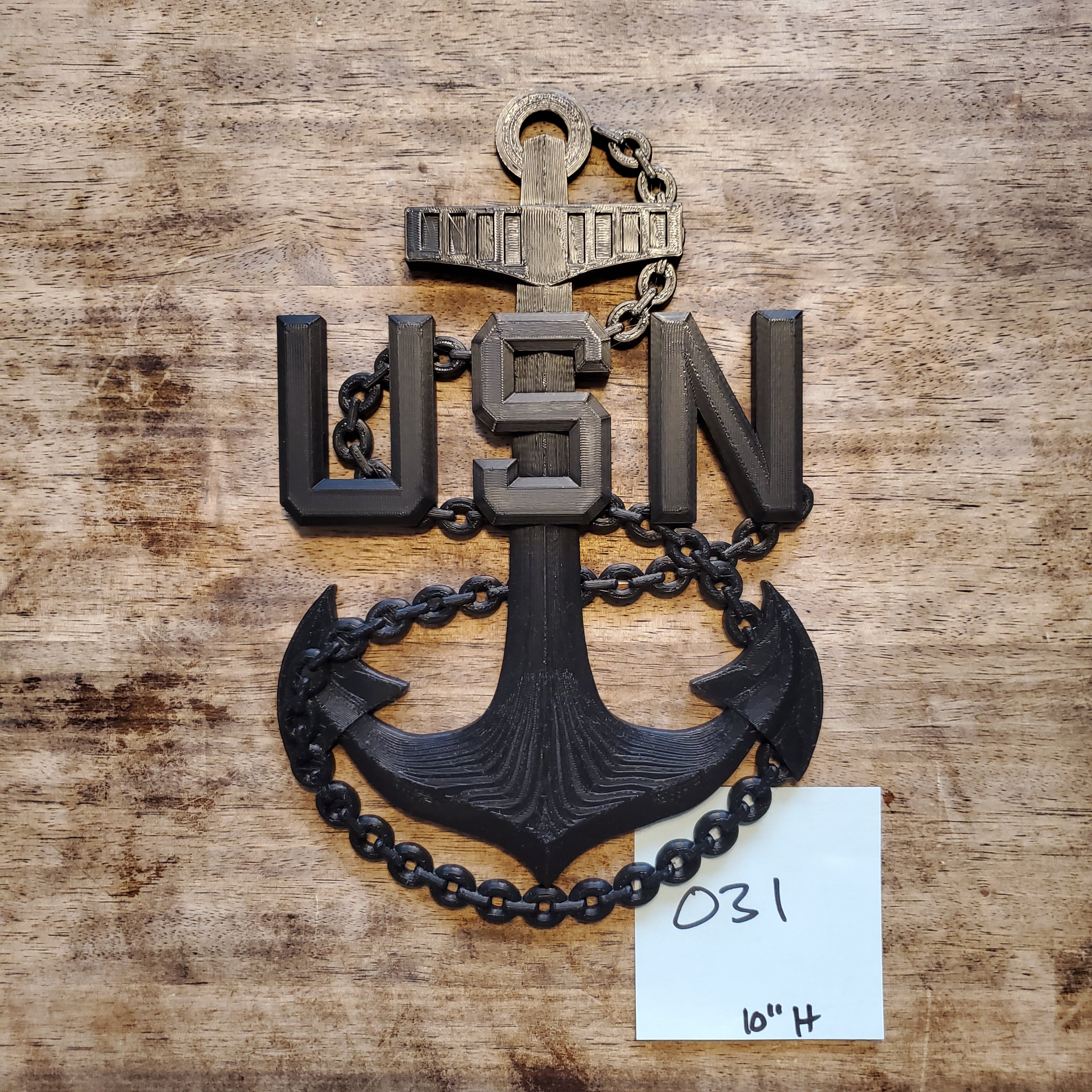 CLEARANCE 031 Navy Chief CPO 10"
