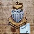 CLEARANCE 065 3D USCG Chief CPO Anchor