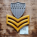 CLEARANCE 068 3D USCG Petty Officer First Class E6 Device