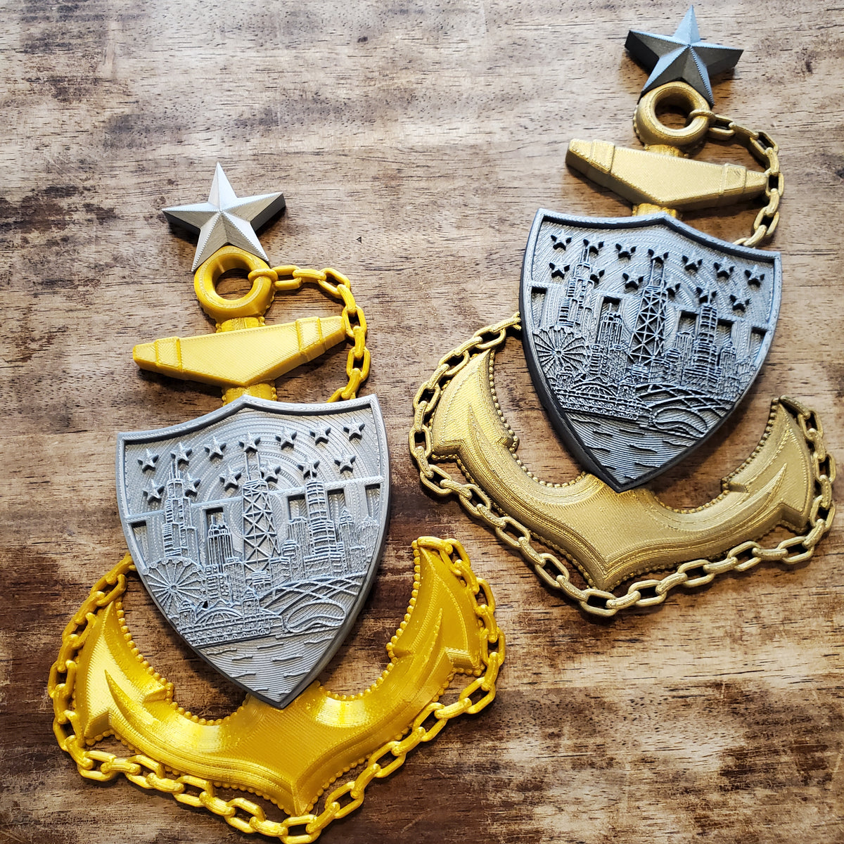 3D USCG Senior Chief SCPO Anchor Chicago Edition