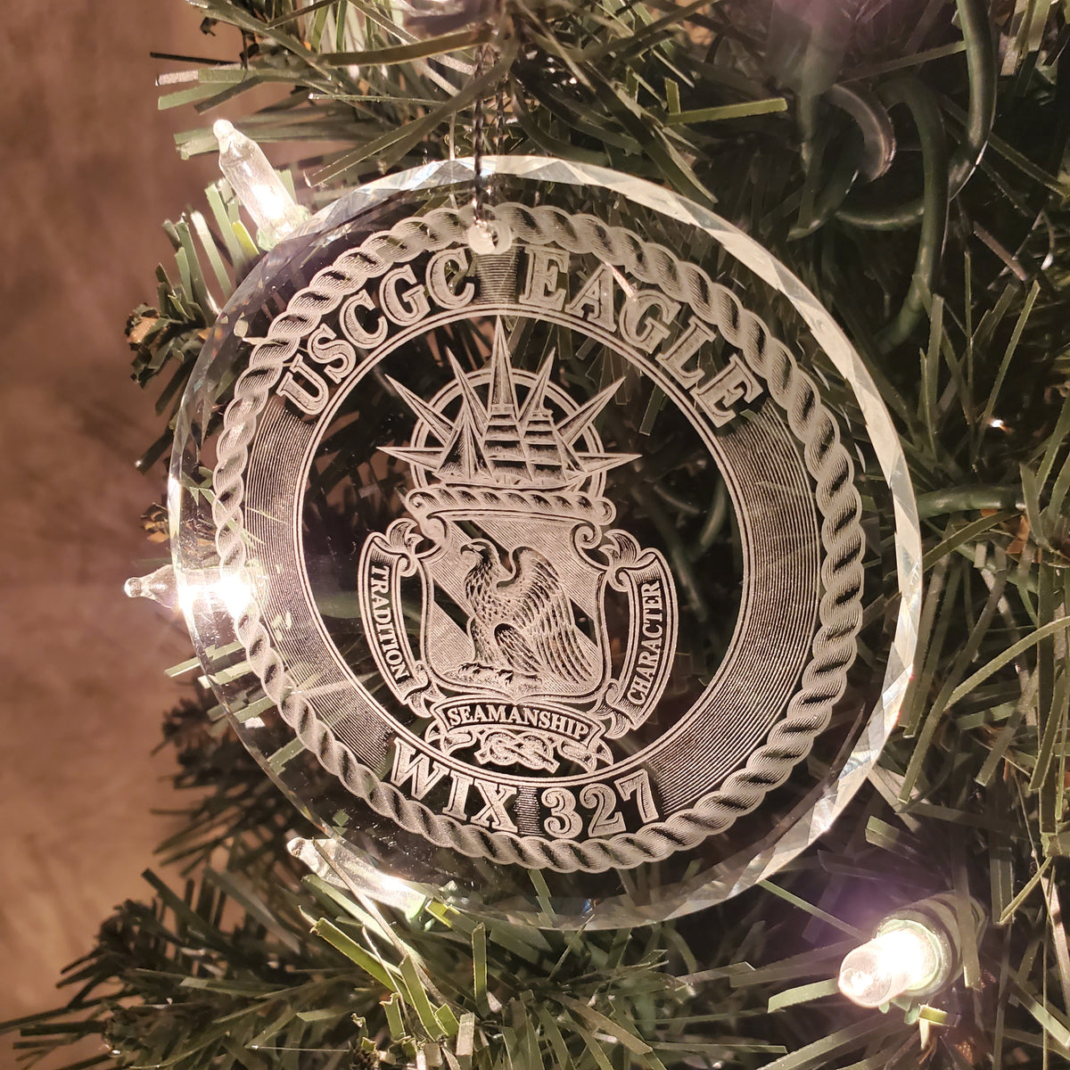 Crystal Ornament - Unit Logo