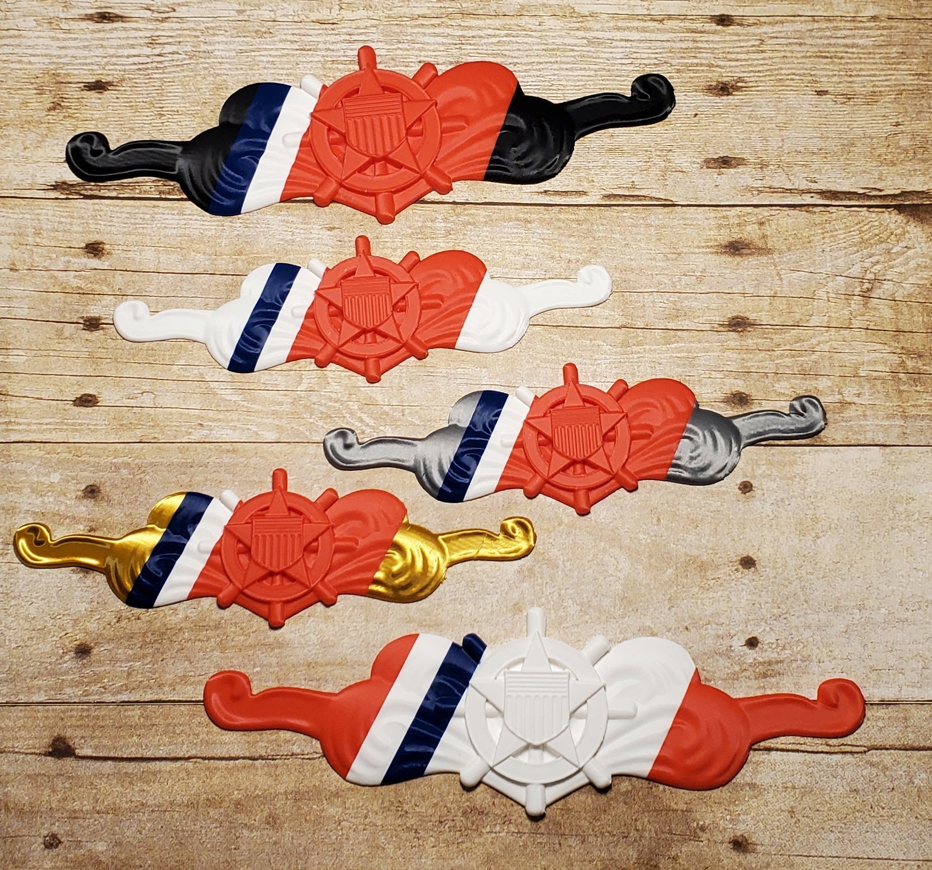 3D USCG Cutterman Racing Stripe