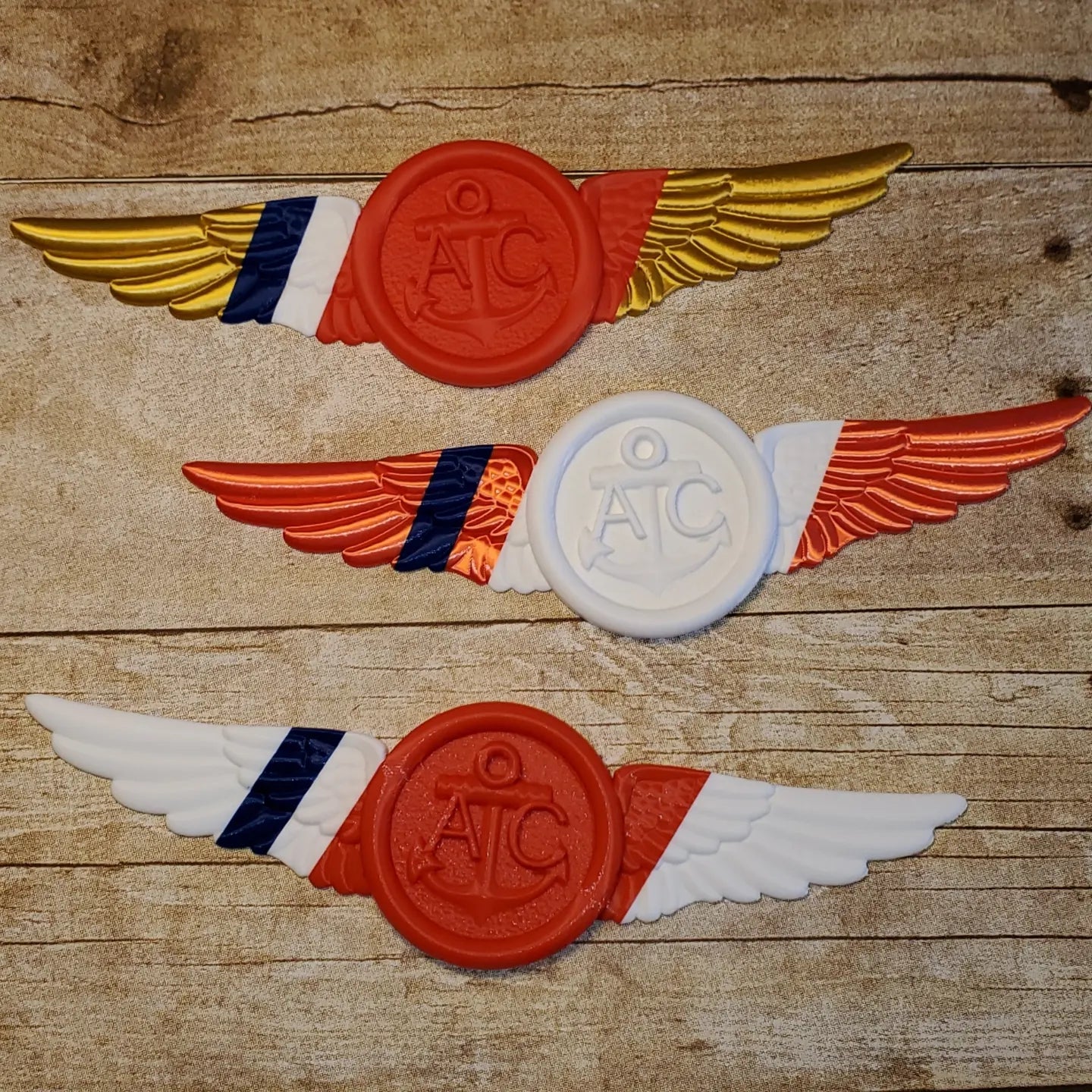 3D USCG Air Crew Racing Stripe