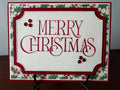 Handmade Christmas Cards ~ Set of 8, 16 or 25 Completed Cards