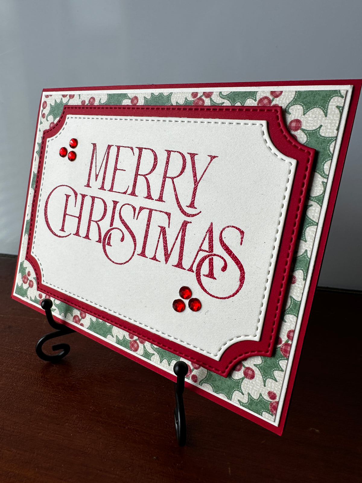 Handmade Christmas Cards ~ Set of 8, 16 or 25 Completed Cards