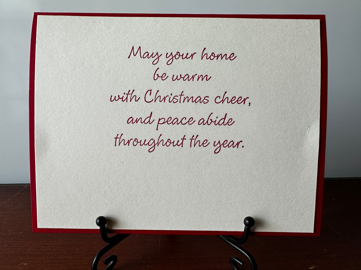 Handmade Christmas Cards ~ Set of 8, 16 or 25 Completed Cards