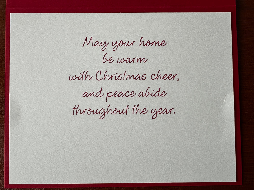 Handmade Christmas Cards ~ Set of 8, 16 or 25 Completed Cards