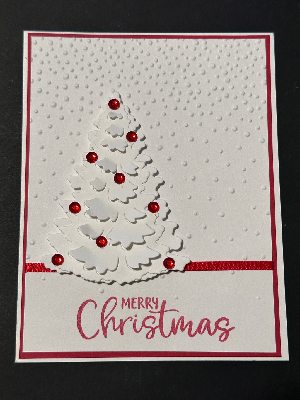 Handmade Christmas Cards ~ Set of 8, 16 or 25 Completed Cards