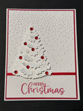 Handmade Christmas Cards ~ Set of 8, 16 or 25 Completed Cards