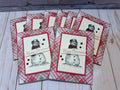 Handmade Christmas Cards ~ Set of 8, 16 or 25 Completed Cards