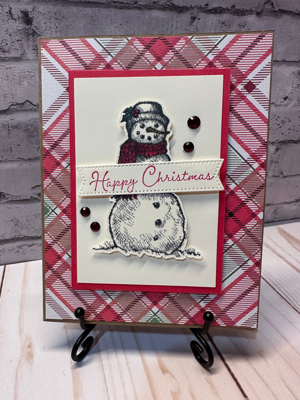 Handmade Christmas Cards ~ Set of 8, 16 or 25 Completed Cards