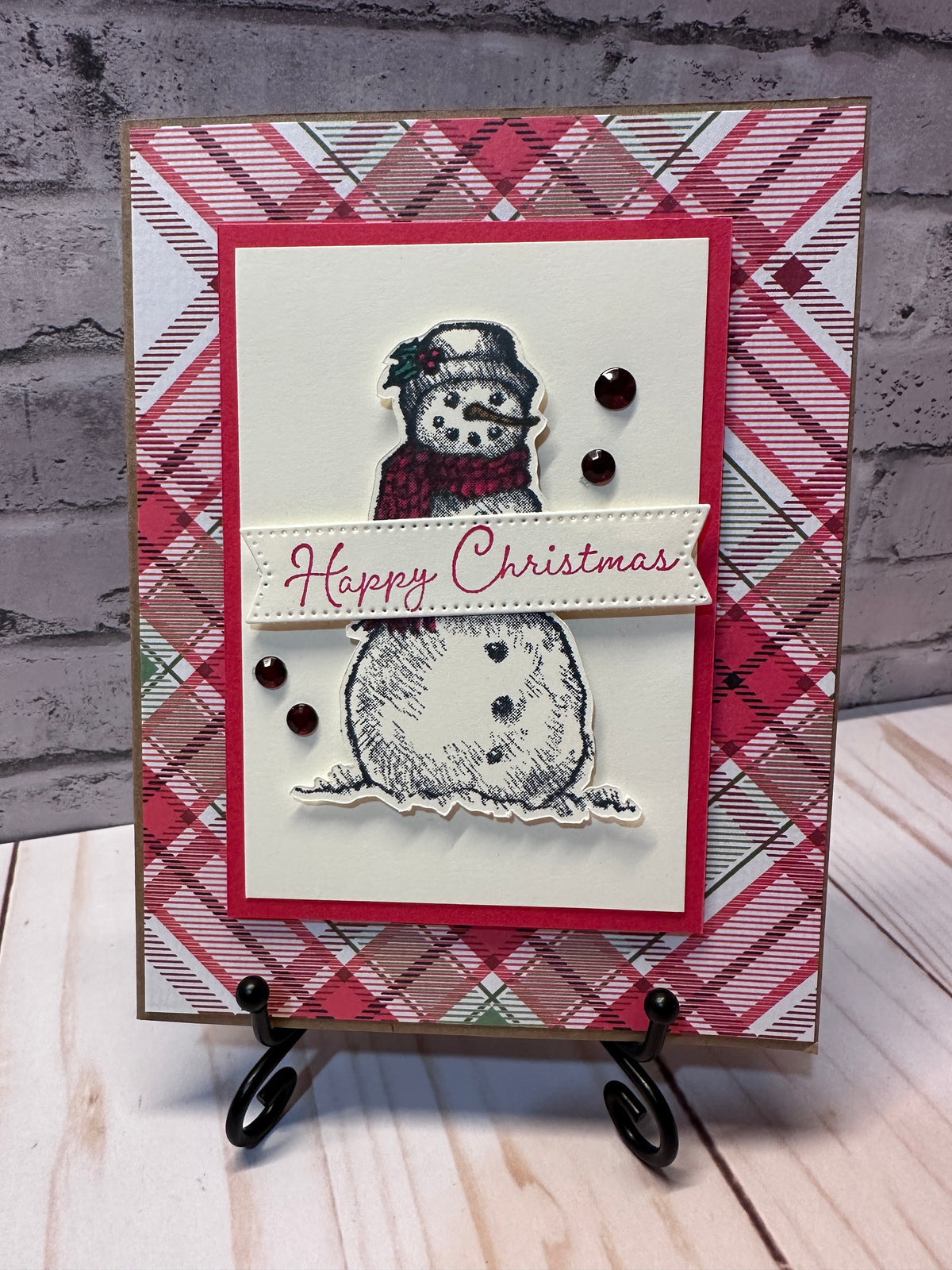 Handmade Christmas Cards ~ Set of 8, 16 or 25 Completed Cards