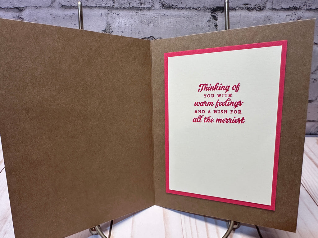 Handmade Christmas Cards ~ Set of 8, 16 or 25 Completed Cards