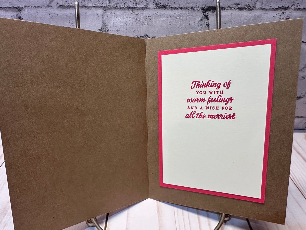 Handmade Christmas Cards ~ Set of 8, 16 or 25 Completed Cards