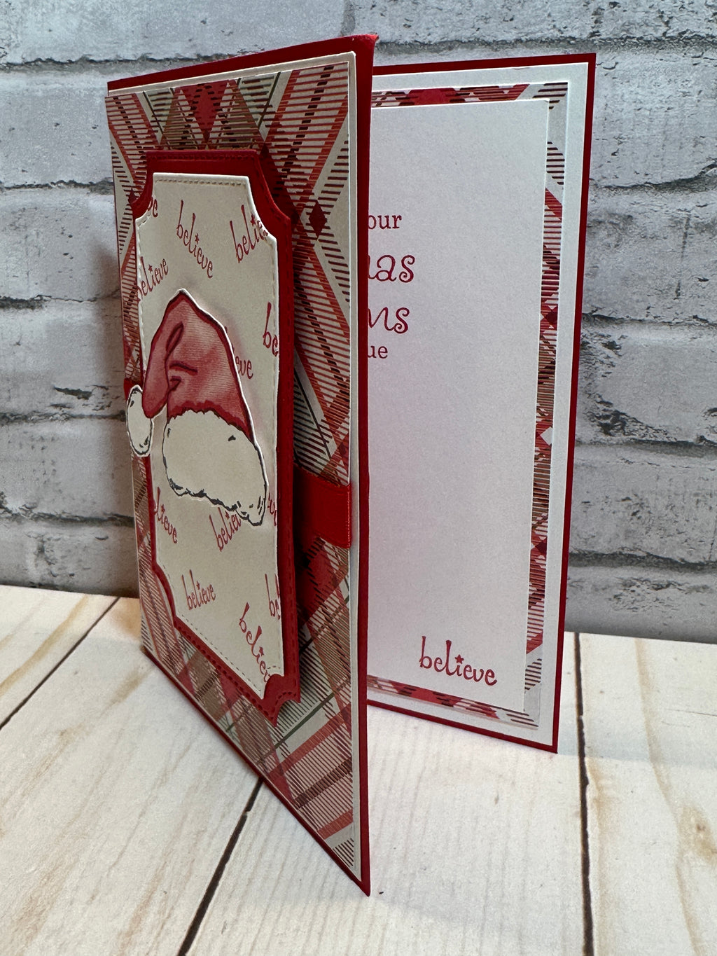 Handmade Christmas Cards ~ Set of 8, 16 or 25 Completed Cards