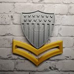 3D USCG Petty Officer Second Class E5 Device