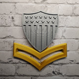 3D USCG Petty Officer Second Class E5 Device