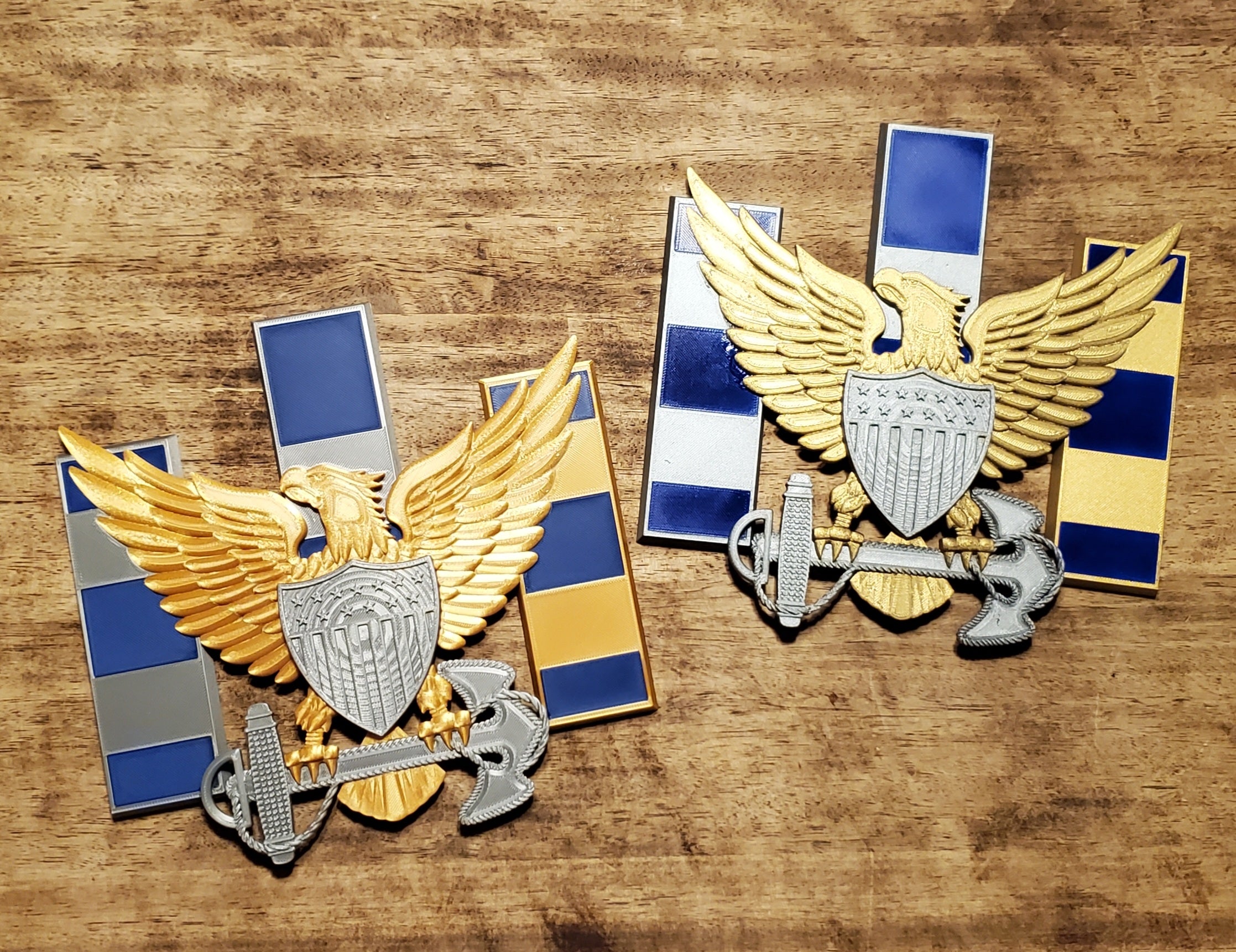 3D USCG CWO Eagle and Bars