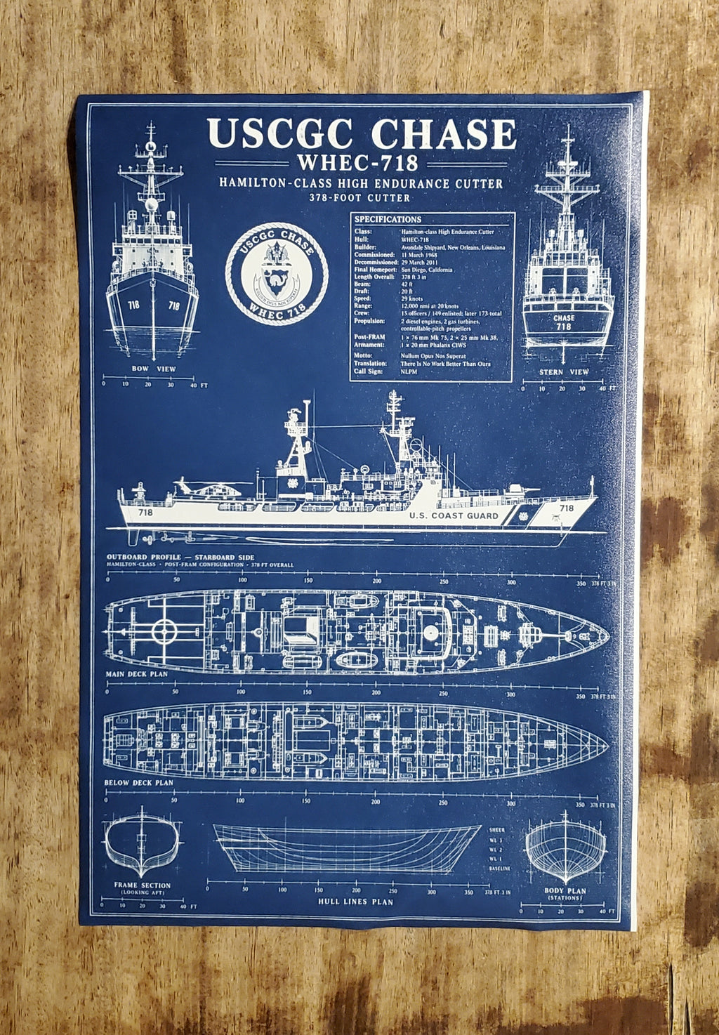 Cutter Blueprint Canvas