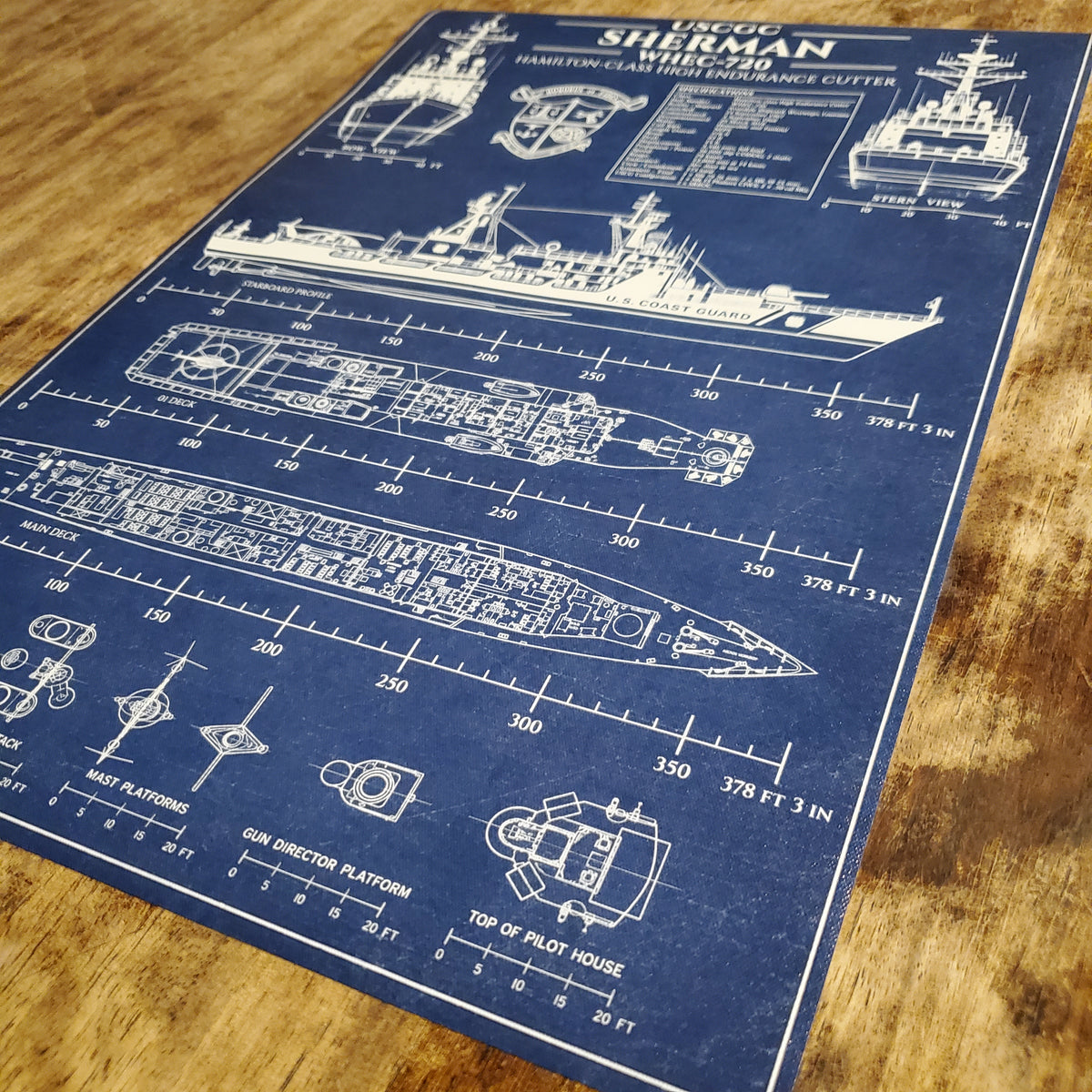 Cutter Blueprint Canvas
