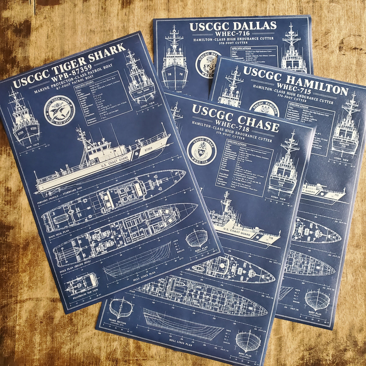 Cutter Blueprint Canvas