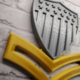 3D USCG Petty Officer Second Class E5 Device