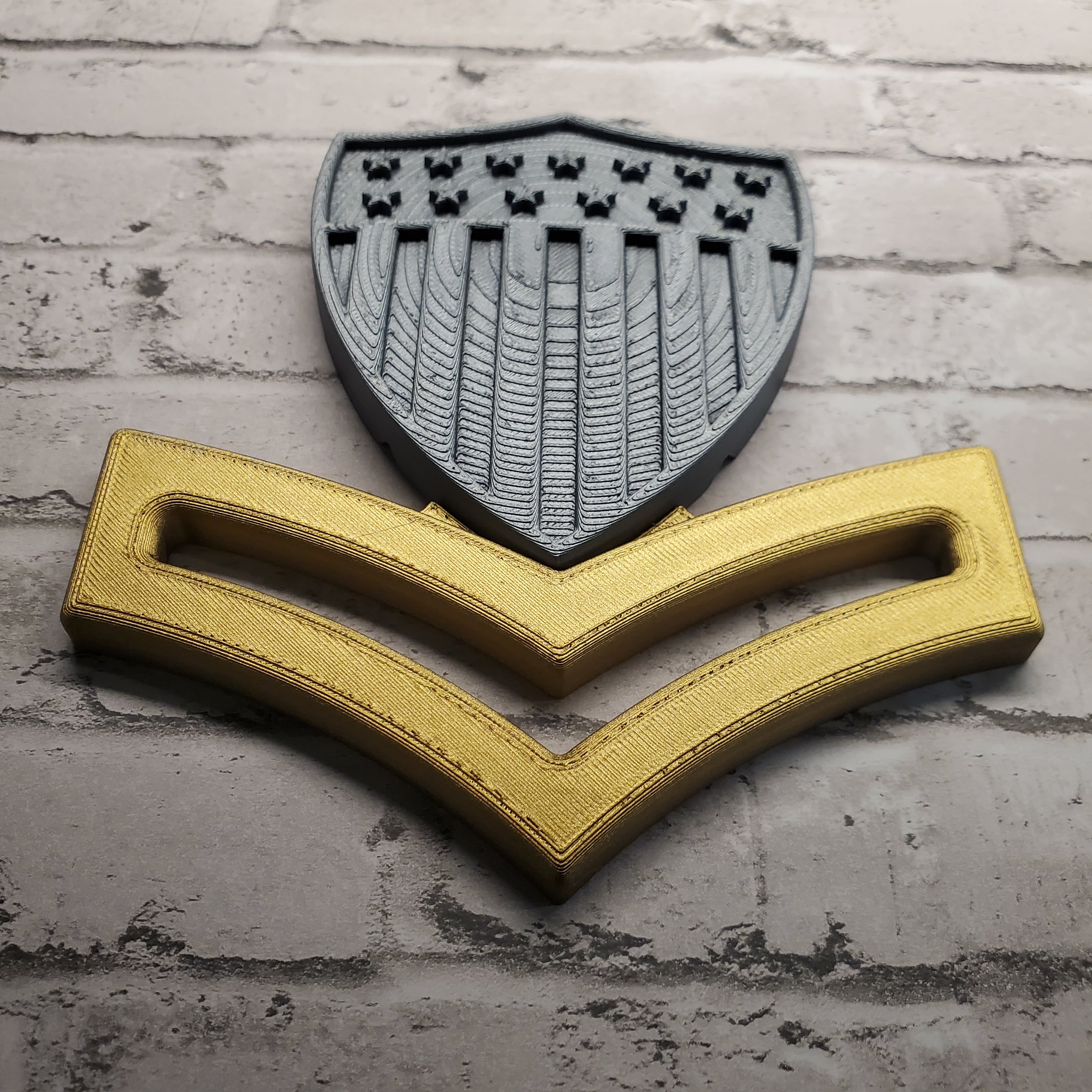 3D USCG Petty Officer Second Class E5 Device