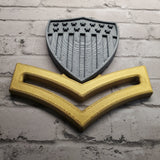 3D USCG Petty Officer Second Class E5 Device