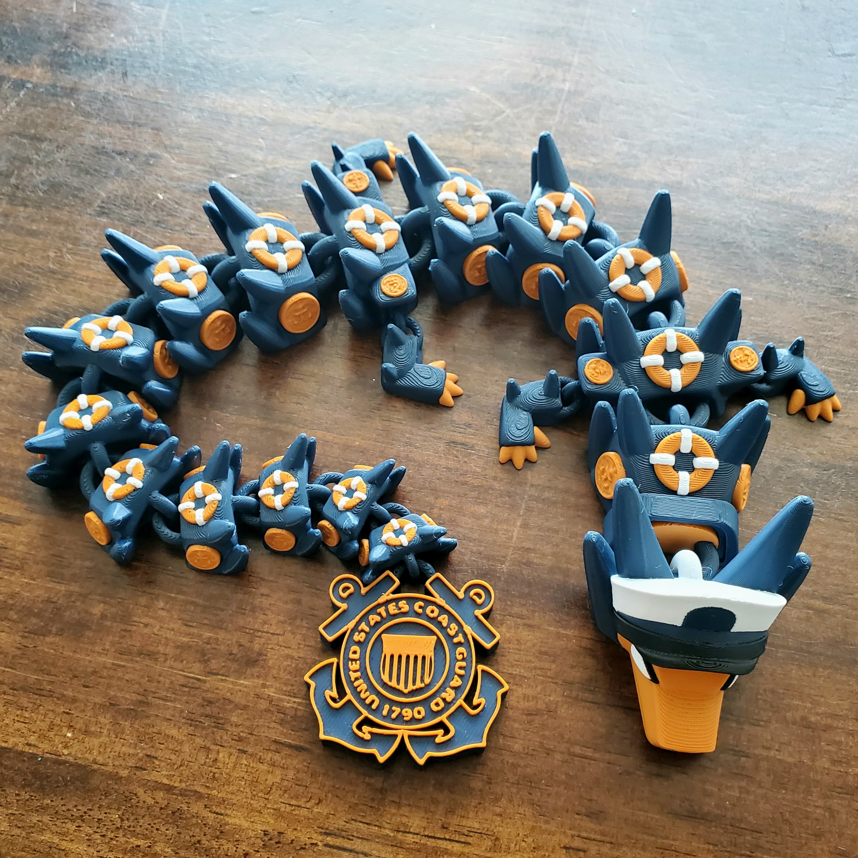 Flexi Dragon - USCG Edition