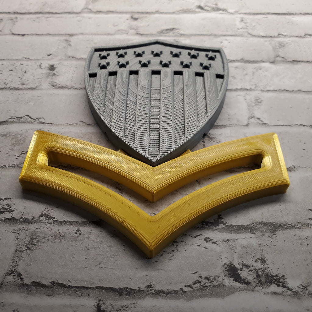 3D USCG Petty Officer Second Class E5 Device