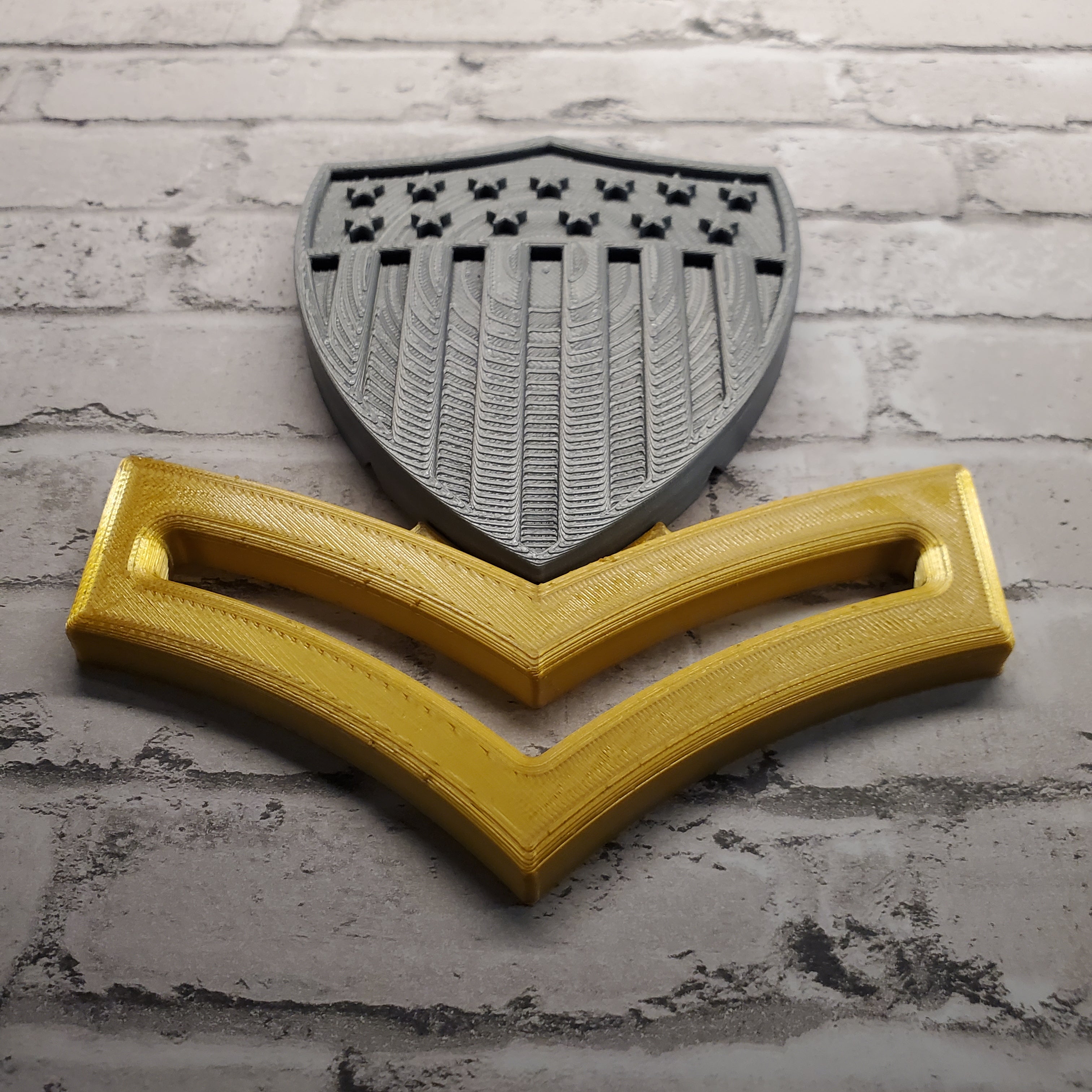 3D USCG Petty Officer Second Class E5 Device