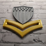 3D USCG Petty Officer Second Class E5 Device