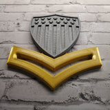 3D USCG Petty Officer Second Class E5 Device