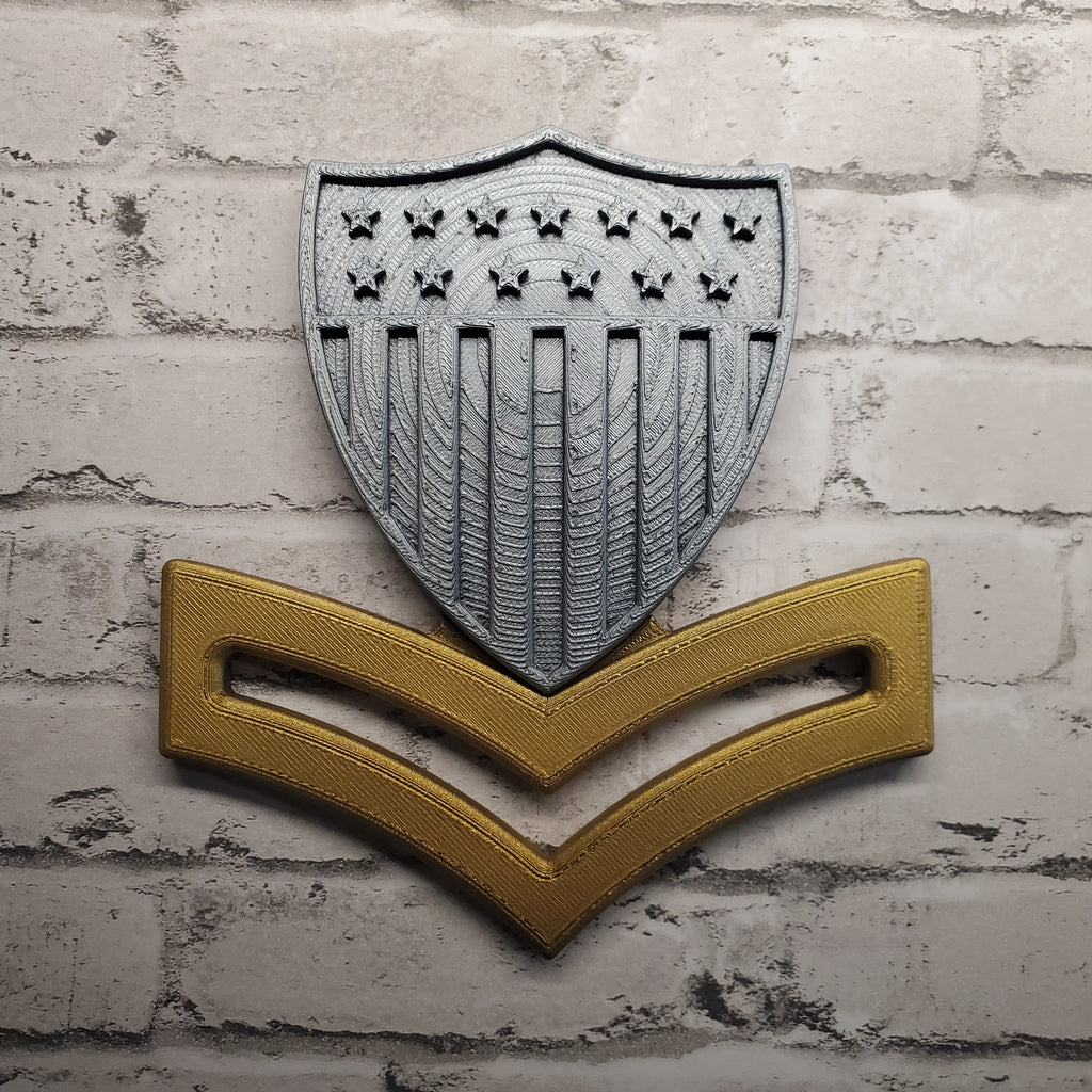 3D USCG Petty Officer Second Class E5 Device