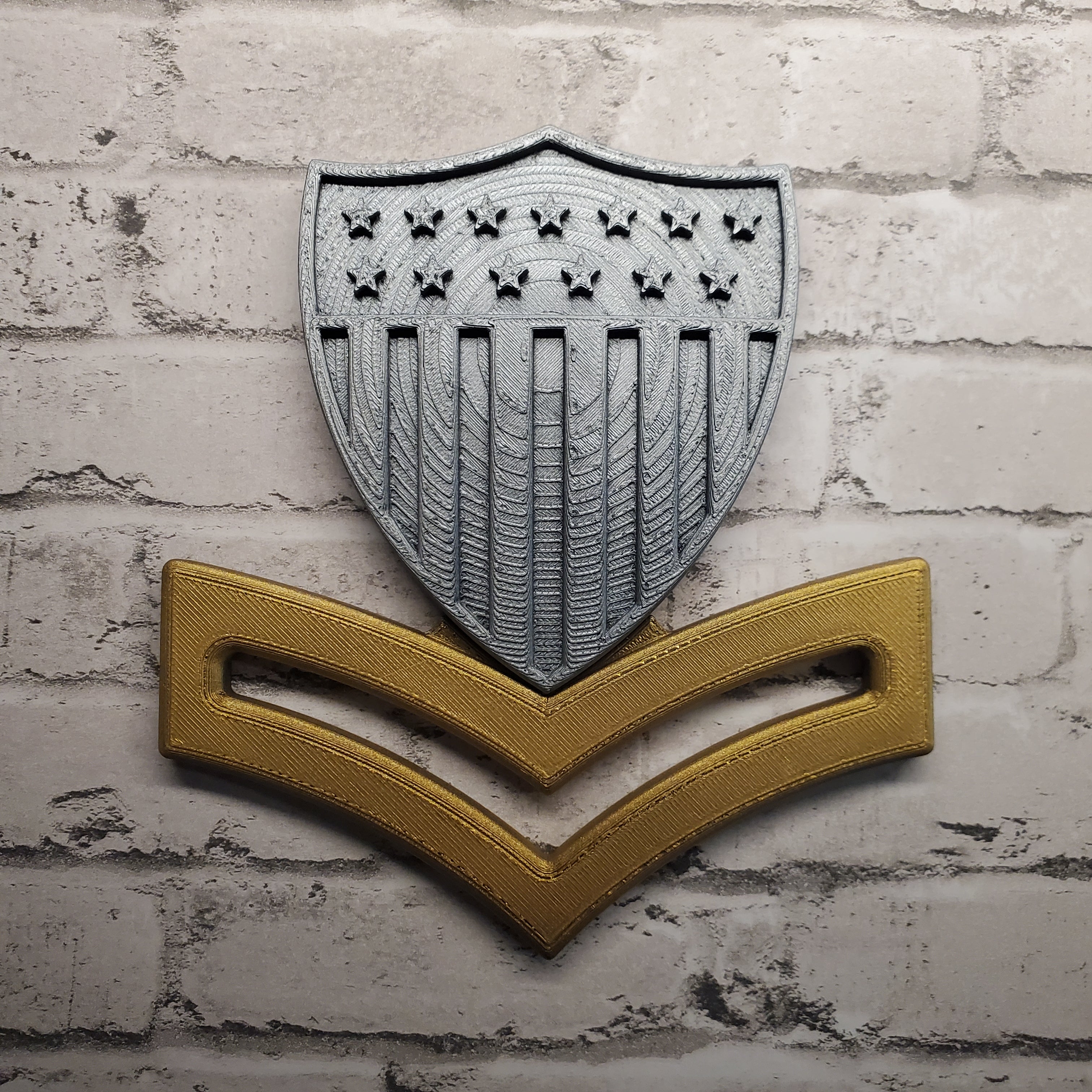 3D USCG Petty Officer Second Class E5 Device