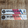 Custom Name Plate