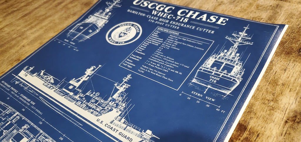 Cutter Blueprint Canvas